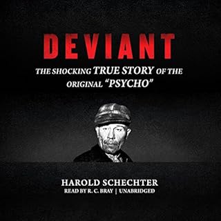 Deviant Audiolibro Por Harold Schechter arte de portada