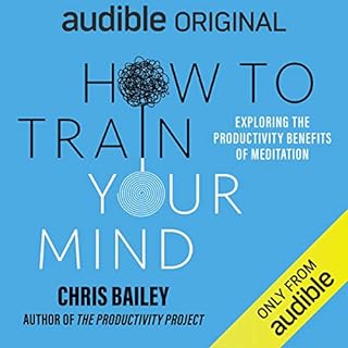 How to Train Your Mind Audiolibro Por Chris Bailey arte de portada