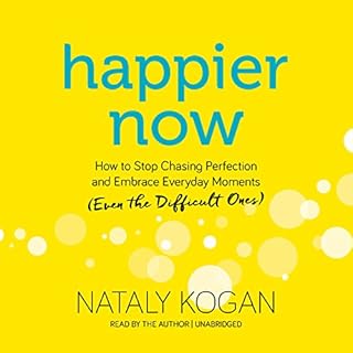 Happier Now Audiolibro Por Nataly Kogan arte de portada