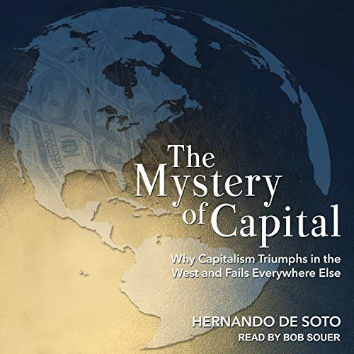 The Mystery of Capital Audiolibro Por Hernando de Soto arte de portada
