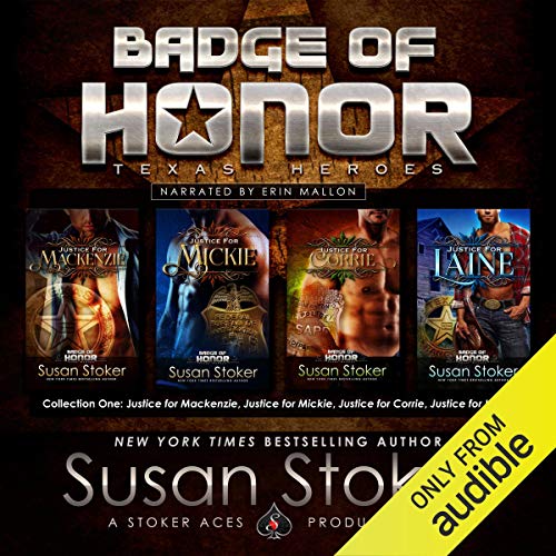 Badge of Honor Audiolibro Por Susan Stoker arte de portada