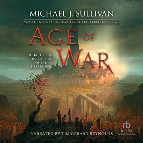 Age of War Audiolibro Por Michael J. Sullivan arte de portada