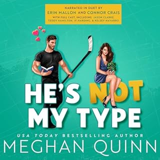 He's Not My Type Audiolibro Por Meghan Quinn arte de portada