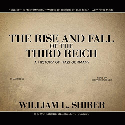 The Rise and Fall of the Third Reich Audiolivro Por William L. Shirer capa