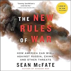 The New Rules of War Audiolibro Por Sean McFate arte de portada