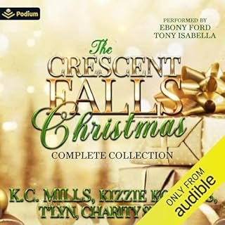 The Crescent Falls Christmas: Complete Collection Audiolibro Por Charity Shane', T'Lyn, Kizzie Kollins, K.C. Mills arte de po
