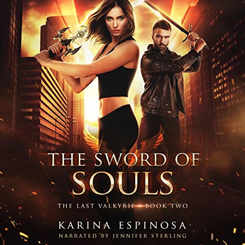 The Sword of Souls Audiolibro Por Karina Espinosa arte de portada