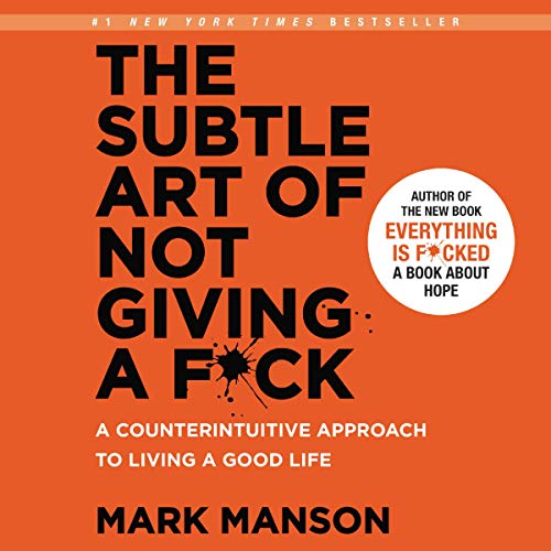 The Subtle Art of Not Giving a F*ck Audiolibro Por Mark Manson arte de portada