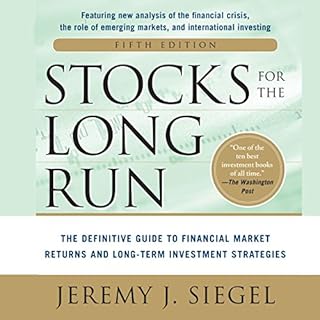 Stocks for the Long Run Audiolibro Por Jeremy J. Siegel arte de portada