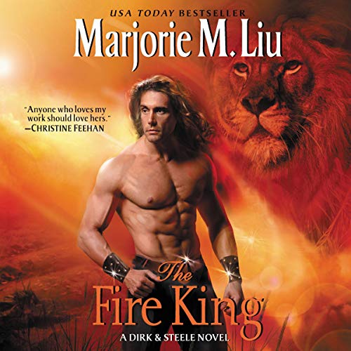 The Fire King Audiolibro Por Marjorie Liu arte de portada