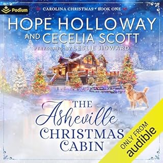 The Asheville Christmas Cabin Audiolibro Por Hope Holloway, Cecelia Scott arte de portada
