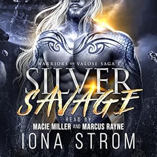 Silver Savage Audiolibro Por Iona Strom, LS Anders arte de portada