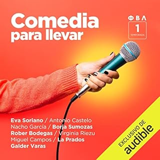 Diseño de la portada del título Comedia para llevar - temporada 1