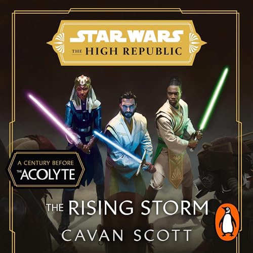 Star Wars: The Rising Storm Audiolibro Por Cavan Scott arte de portada