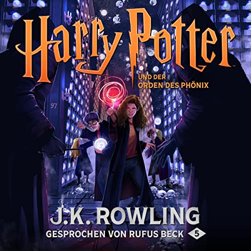 Couverture de Harry Potter und der Orden des Ph&ouml;nix - Gesprochen von Rufus Beck