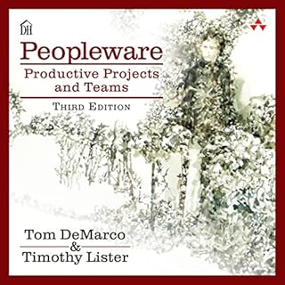 Peopleware Audiobook By DeMarco Tom, Lister Tim cover art