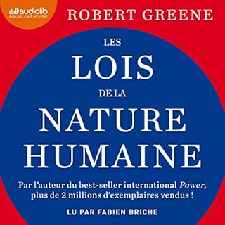 Les Lois de la nature humaine Audiolibro Por Robert Greene arte de portada