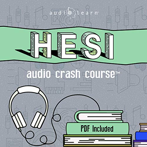 HESI A2 Audio Crash Course Audiobook By AudioLearn Content Team cover art