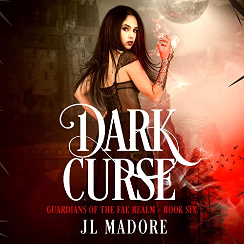 Dark Curse Audiolibro Por JL Madore arte de portada