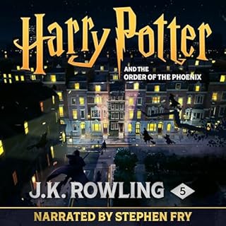 Harry Potter and the Order of the Phoenix (Narrated by Stephen Fry) Audiolibro Por J.K. Rowling arte de portada