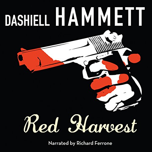 Red Harvest Audiolibro Por Dashiell Hammett arte de portada