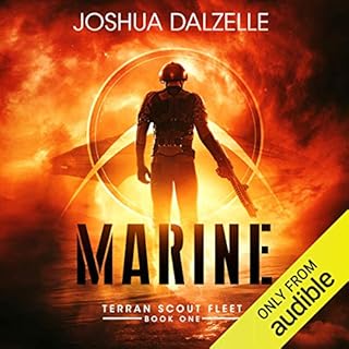 Marine Audiolibro Por Joshua Dalzelle arte de portada