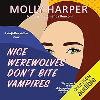 Nice Werewolves Don&rsquo;t Bite Vampires Audiolibro Por Molly Harper arte de portada