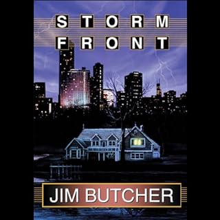 Storm Front Audiolibro Por Jim Butcher arte de portada