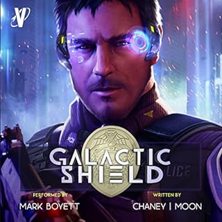 Galactic Shield Audiolibro Por J.N. Chaney, Scott Moon arte de portada