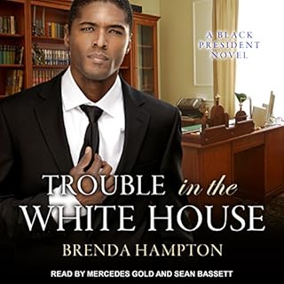 Trouble in the White House Audiolibro Por Brenda Hampton arte de portada