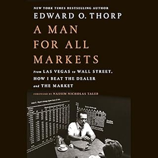 A Man for All Markets Audiolibro Por Edward O. Thorp, Nassim Nicholas Taleb - foreword arte de portada