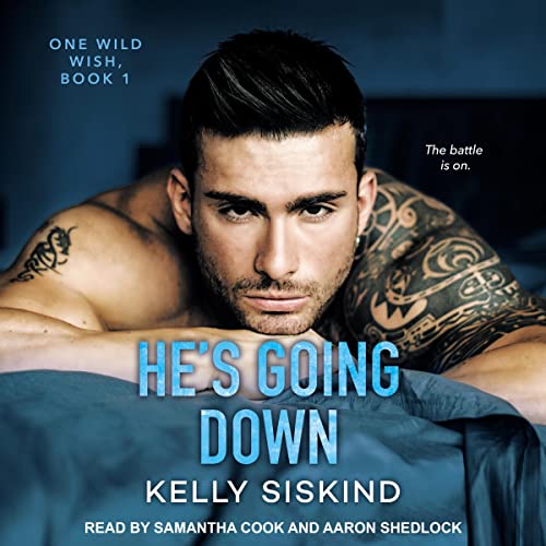 He's Going Down Audiolivro Por Kelly Siskind capa