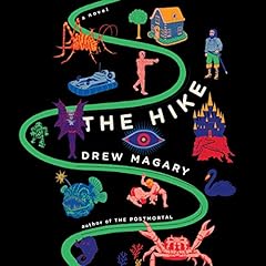 The Hike Audiolibro Por Drew Magary arte de portada