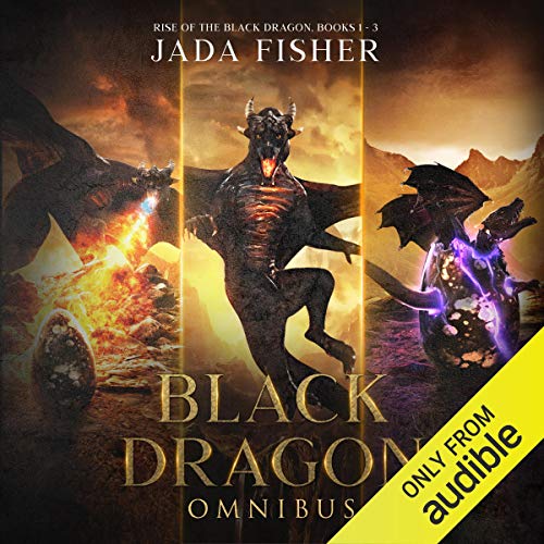 Black Dragon Omnibus Audiolibro Por Jada Fisher arte de portada