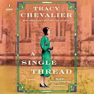 A Single Thread Audiolibro Por Tracy Chevalier arte de portada