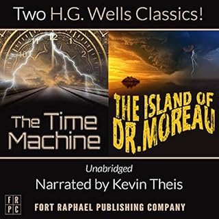 The Time Machine and The Island of Doctor Moreau, Unabridged Audiolibro Por H. G. Wells arte de portada