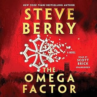 The Omega Factor Audiolibro Por Steve Berry arte de portada