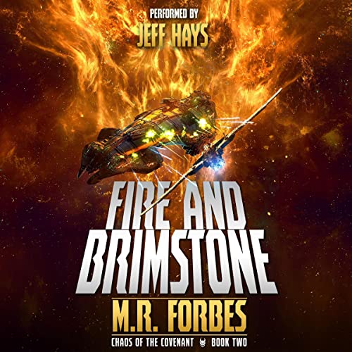 Fire and Brimstone Audiolibro Por M.R. Forbes arte de portada