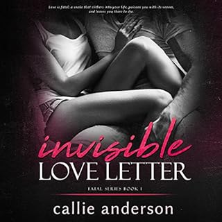 Invisible Love Letter Audiolibro Por Callie Anderson arte de portada