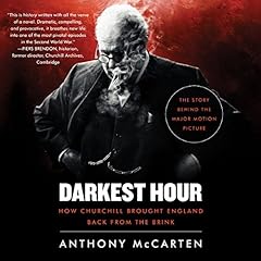 Darkest Hour Audiolibro Por Anthony McCarten arte de portada