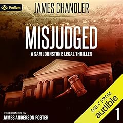 Misjudged Audiolibro Por James Chandler arte de portada