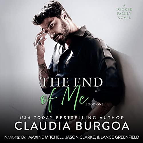 The End of Me Audiolibro Por Claudia Burgoa arte de portada