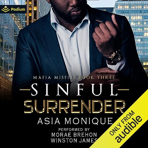 Sinful Surrender Audiolivro Por Asia Monique capa