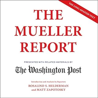 The Mueller Report Audiolibro Por The Washington Post arte de portada