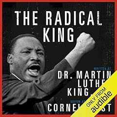 The Radical King Audiolibro Por Cornel West - editor, Dr. Martin Luther King Jr. arte de portada