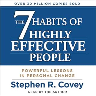 The 7 Habits of Highly Effective People Audiolibro Por Stephen R. Covey arte de portada