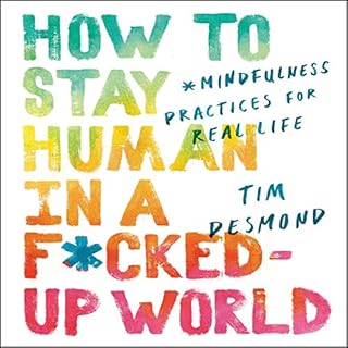 How to Stay Human in a F*cked-Up World Audiolibro Por Tim Desmond arte de portada