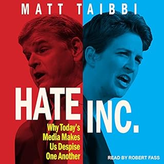 Hate Inc. Audiolibro Por Matt Taibbi arte de portada