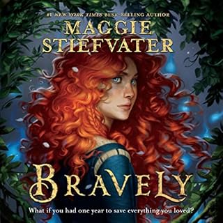 Bravely Audiolibro Por Maggie Stiefvater arte de portada