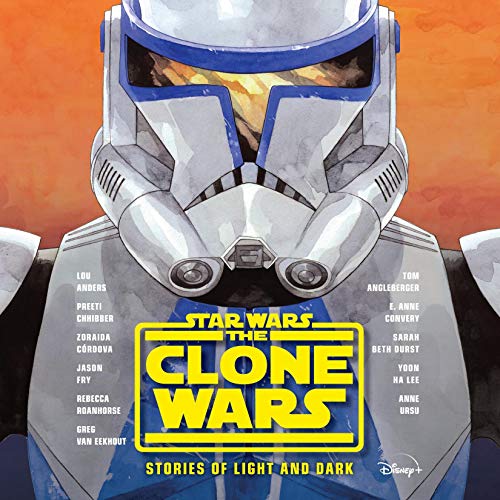 Star Wars The Clone Wars: Stories of Light and Dark Audiolibro Por Lou Anders, Tom Angleberger, Preeti Chhibber, Zoraida C&oa